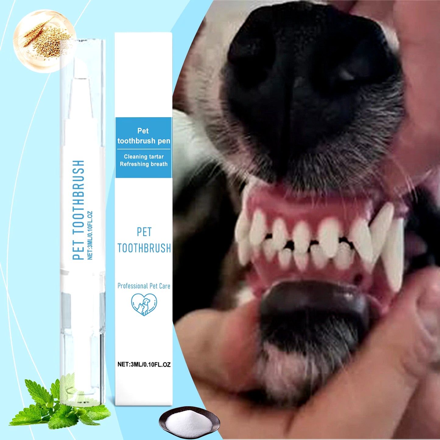 Pet Teeth Cleaning Toothbrush